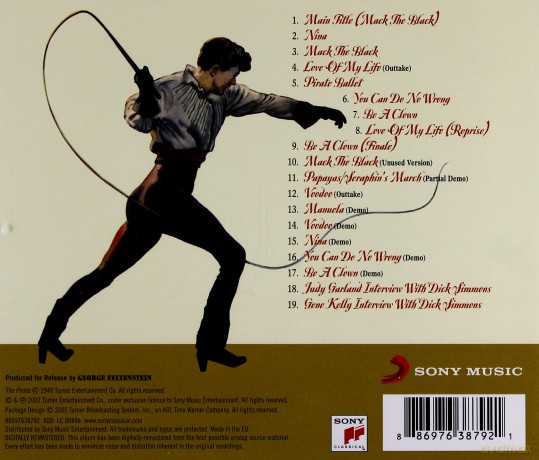 The Pirate soundtrack [CD]