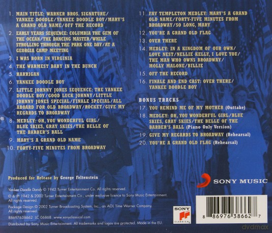 Yankee Doodle Dandy soundtrack [CD]