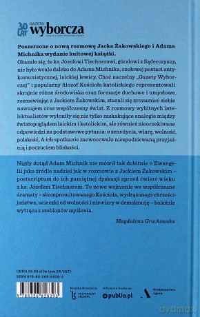 Między Panem a Plebanem - Adam Michnik, Józef Tischner, Jacek Żakowski [KSIĄŻKA]