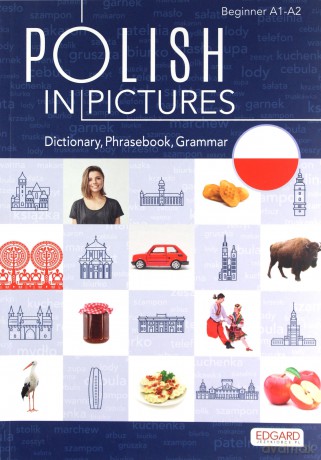 Polish in pictures Polski w obrazkach Słówka rozmówki gramatyka - Paweł Wasilewski [KSIĄŻKA]