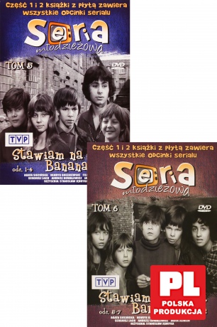 Seria Młodzieżowa (Tom 5-6) Stawiam na Tolka Banana cz. 1-2 Pakiet (ecopack) [2DVD]