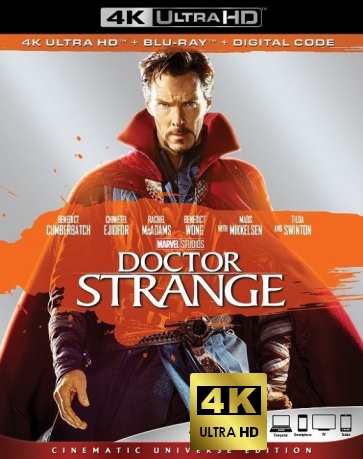 Doctor Strange (Doktor) [Blu-Ray 4K]+[Blu-Ray]