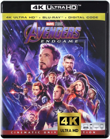 Avengers: Endgame (Avengers: Koniec gry) [Blu-Ray 4K]+[2xBlu-Ray]
