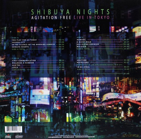 Agitation Free: Shibuya Nights [2xWinyl]