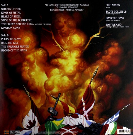 Manowar: Kings Of Metal [Winyl]