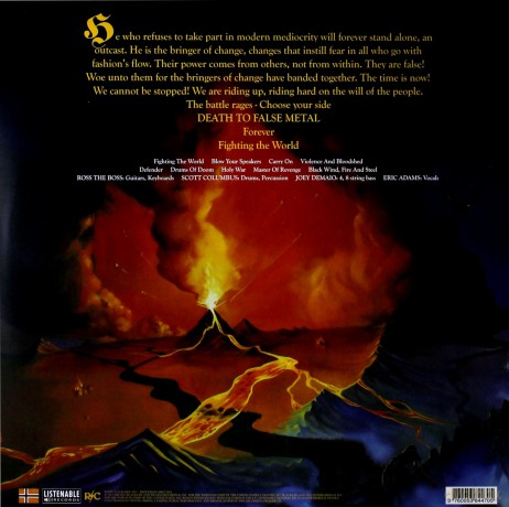 Manowar: Fighting The World [Winyl]