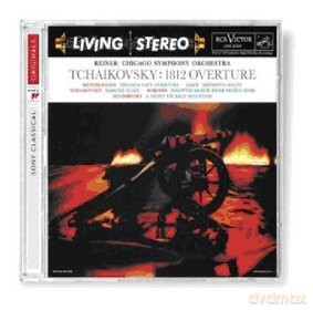 Fritz Reiner: Tchaikovsky: Overture solennelle, 1812, Op. 49; Marche slave, Op. 32 [CD]
