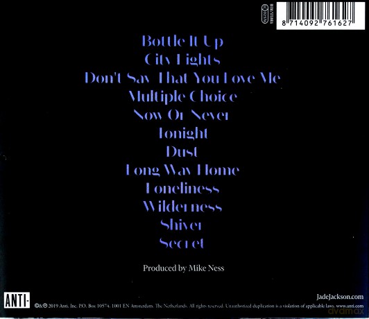 Jade Jackson: Wilderness [CD]