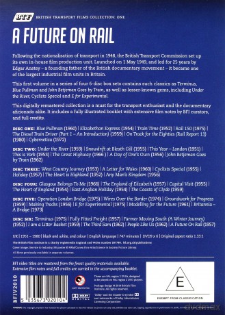British Transport Films Collection One: A Future On Rail [6DVD]