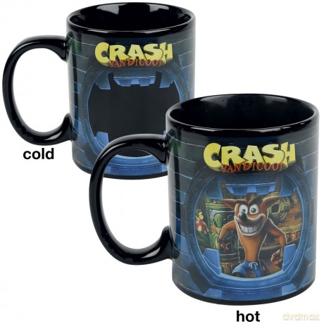 Crash Bandicoot Crash Bandicoot Kubek zmieniający kolor