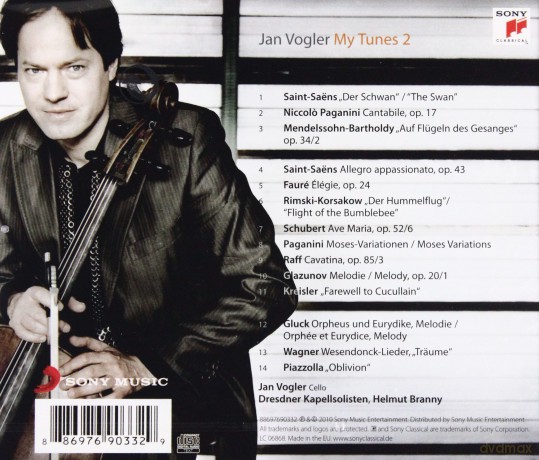 Jan Vogler: My Tunes Vol. 2 [CD]