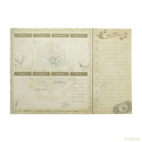 Harry Potter Hogwarts Desk Planner