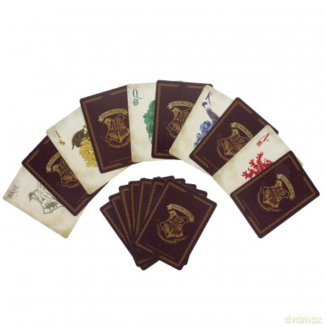 Harry Potter Hogwarts karty do gry V2