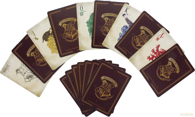 Harry Potter Hogwarts karty do gry V2