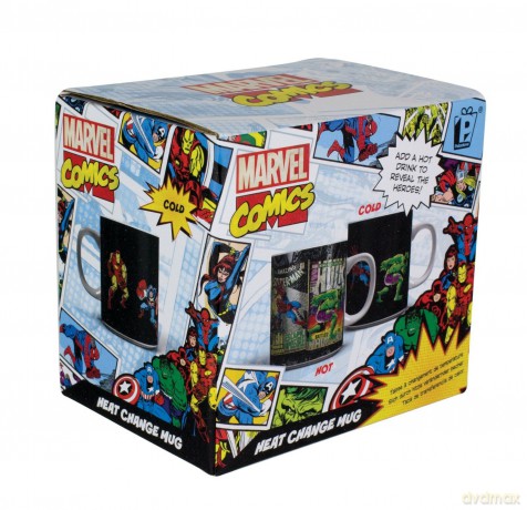 Marvel Comics Kubek zmieniający kolor