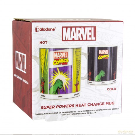 Marvel Comics Super Powers Kubek zmieniający kolor