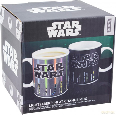 Star Wars Lampkasaber Kubek zmieniający kolor (Gwiezdne Wojny)