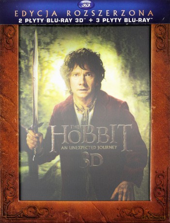 Hobbit: Trylogia Wydanie Rozszerzone 3D Pakiet [6xBlu-Ray 3D]+[9xBlu-Ray]