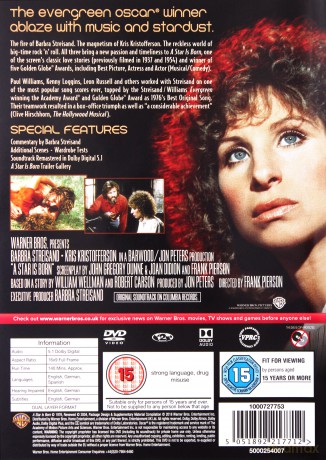 A Star Is Born (1976) (Narodziny Gwiazdy) [DVD]