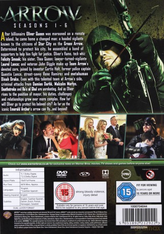 Arrow Season 1-6 [30DVD]