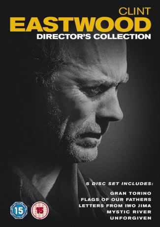 Clint Eastwood Directors Collection (Gran Torino / Sztandar chwały / Listy z Iwo Jimy / Rzeka tajemnic / Bez przebaczenia) [5DVD]