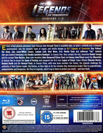 DC's Legends of Tomorrow Season 1-3 [Blu-Ray]