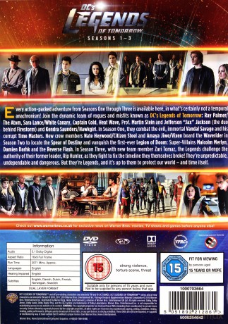 DC Legends Of Tomorrow Season 1-3 [DVD]