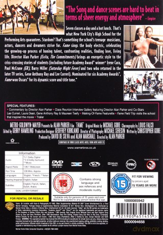 Fame (Sława) [DVD]
