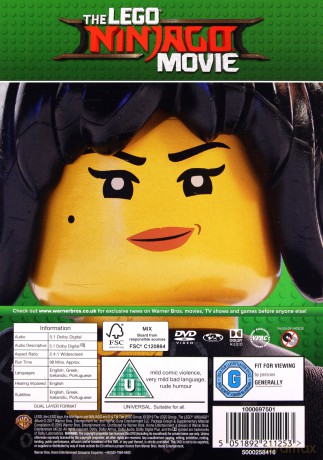 Lego Ninjago Movie [DVD]