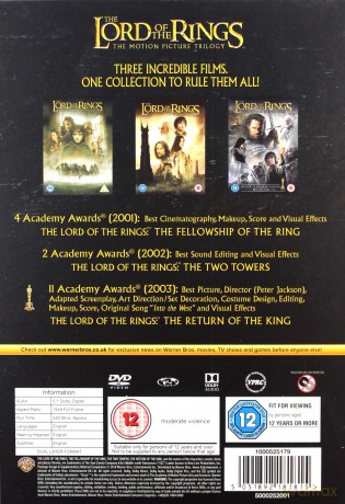 Lord Of The Rings Trilogy [BOX] [6DVD]