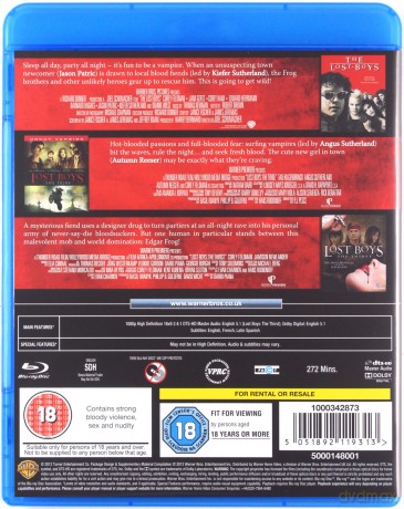 Lost Boys 1-3 (Straceni chłopcy) [3xBlu-Ray]