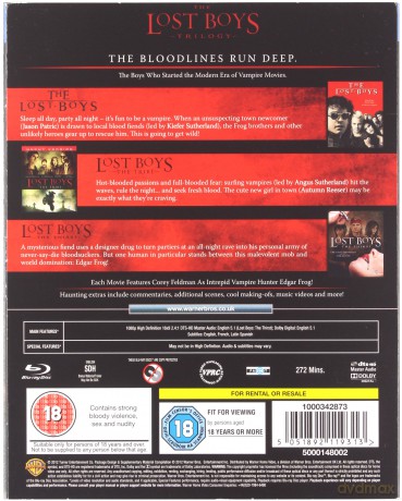 Lost Boys 1-3 (Straceni chłopcy) [3xBlu-Ray]