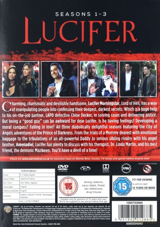 Lucifer Season 1-3 (Lucyfer) [11DVD]