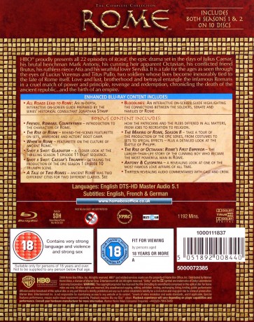 Rzym Sezon 1-2 [BOX] [10xBlu-Ray]