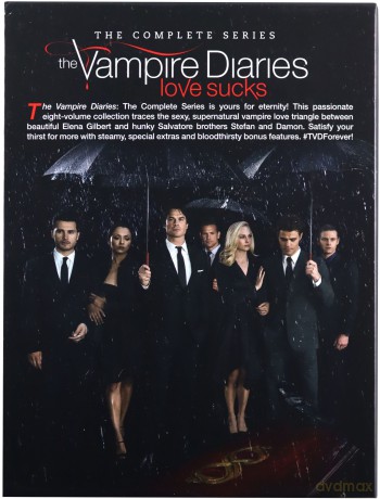 Vampire Diaries Season 1-8 (Pamiętniki Wampirów) [43DVD]