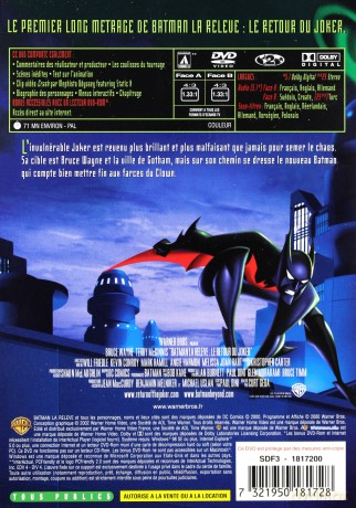 Batman: Powrót Jokera [DVD]