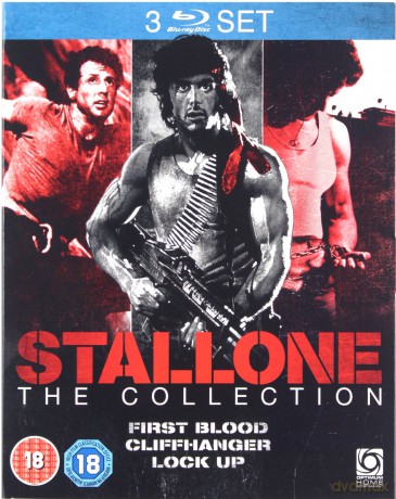 Stallone Collection: First Blood / Cliffhanger / Lock Up (Rambo: Pierwsza Krew / Na krawędzi / Osadzony) [3xBlu-Ray]