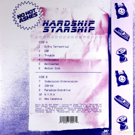 No Hot Ashes: Hardship Starship [Winyl]