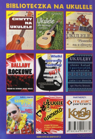 Ukulele ogniskowe - Śpiewnik młodzieżowy - Robert Gawron [KSIĄŻKA]