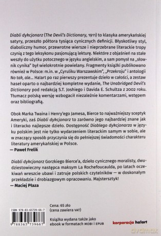 Diabli dykcjonarz - Ambrose Bierce [KSIĄŻKA]