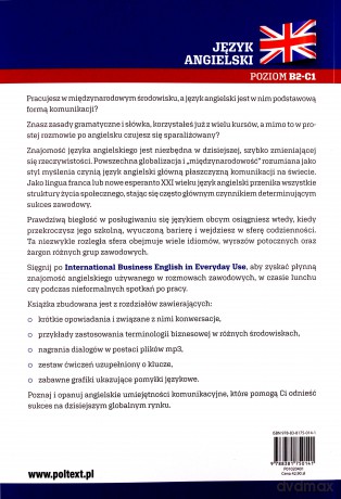 International business english in everyday use. Poziom b1-b2 - Marzena Beata Hoszowska [KSIĄŻKA]