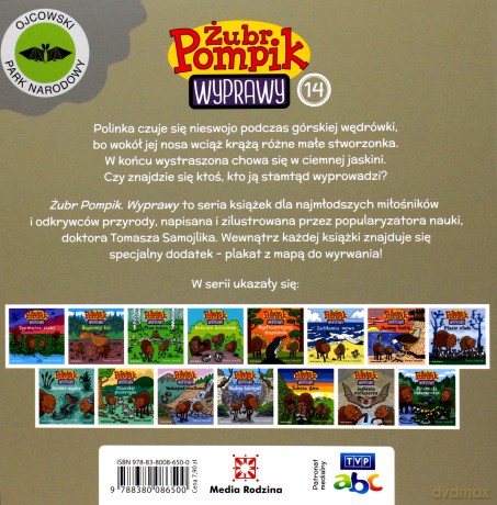 Jaskinia nietoperza. Żubr Pompik - Tomasz Samojlik [KSIĄŻKA]