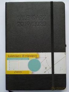 Kalendarz A5 2019/2020 czarny [KALENDARZ]