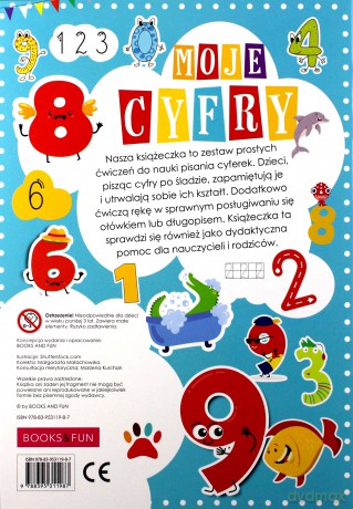 Moje cyfry. Nauka kaligrafii [KSIĄŻKA]