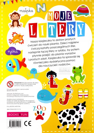 Moje litery. Nauka kaligrafii [KSIĄŻKA]