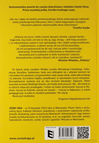 Nowolipie najpiękniejsze lata - Józef Hen [KSIĄŻKA]
