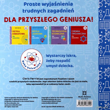 Teoria względności dla maluchów. Uniwersytet Malucha - Chris Ferrie [KSIĄŻKA]