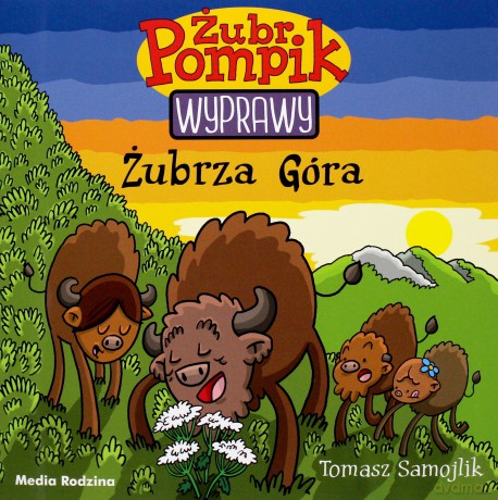 Żubrza Góra. Żubr Pompik - Tomasz Samojlik [KSIĄŻKA]