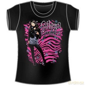 Selena Gomez: Stars, Black, Youth, (S) [T-Shirt]