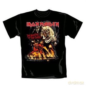 Iron Maiden: Number Of The Beast, Black, Men's, (M) [T-Shirt]